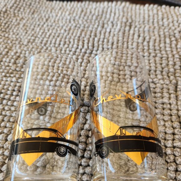 2 - Rare MCM Chevrolet Glasses - Picture 11 of 11